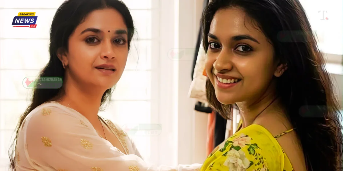 படுக்கையில் புரட்டி எடுத்த நடிகர் தன்னுடைய வீடியோவை பார்த்து தெறித்து ஓடும் கீர்த்தி சுரேஷ்! கேமராவுக்கு பின் நடந்த கொடுமை!